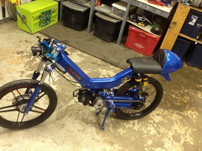 Blue Angel  - 1980 Puch Maxi
