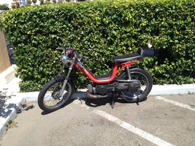 lil red - 1978 Vespa Grande