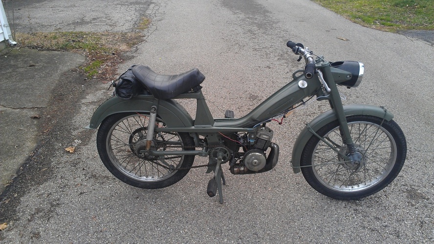 Results May Variate - 1978 Mobylette AV78