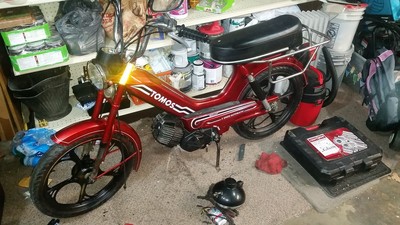 red dead redemption - 1981 Tomos Red Bullet