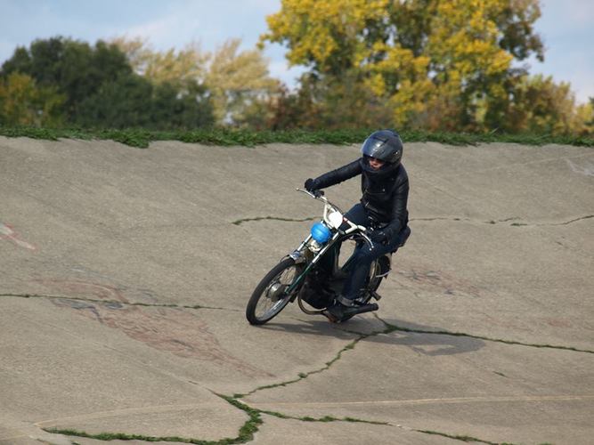 Green Garelli VIP  - 1982 Garelli VIP 2V