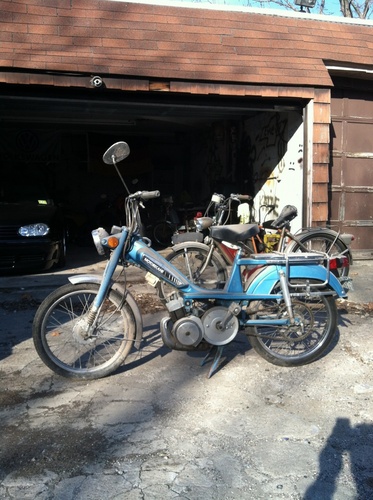 the dusty one - 1979 Motobecane 50V