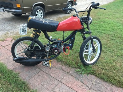 The red rocket - 1978 Honda Hobbit