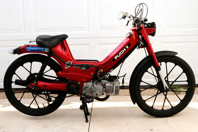 Crimson Ride - 1978 Puch Maxi