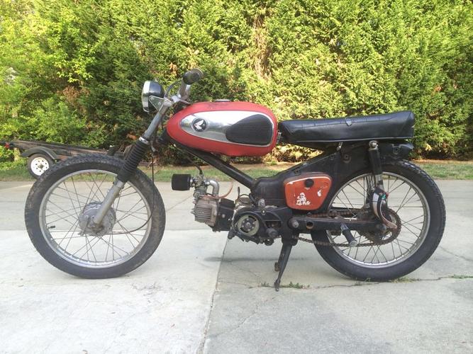 the Growler - 1968 Honda CA100