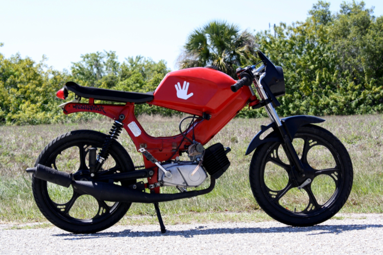 The Wastelander - 1996 Tomos Targa TTLX