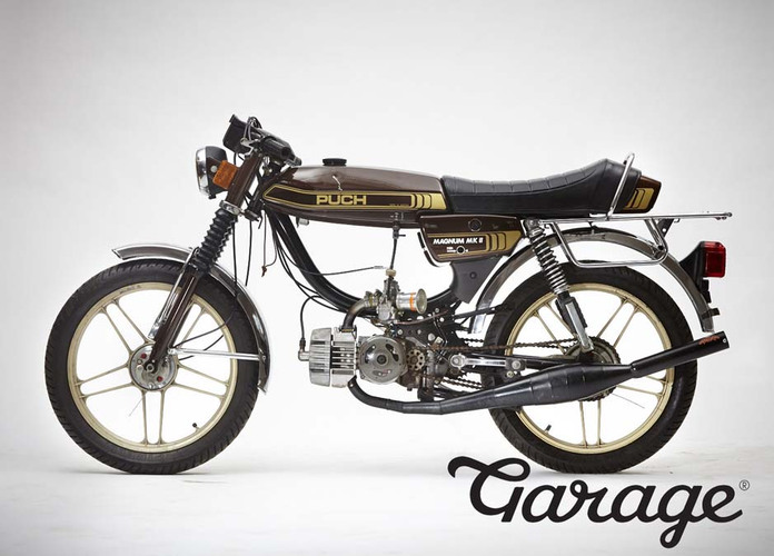 UPS Magnum  - 1977 Puch Magnum MK II -UPS