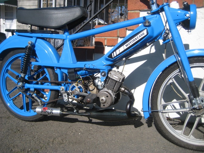 Sacre Blue - 1977 Motobecane 50V