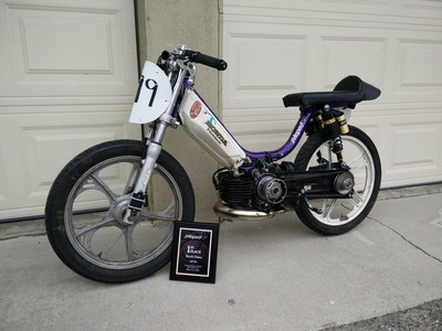 Purple reign - 1978 Honda Hobbit