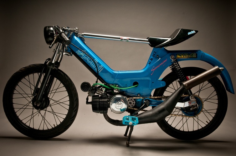 The Blue Meanie  - 1978 Puch Maxi II