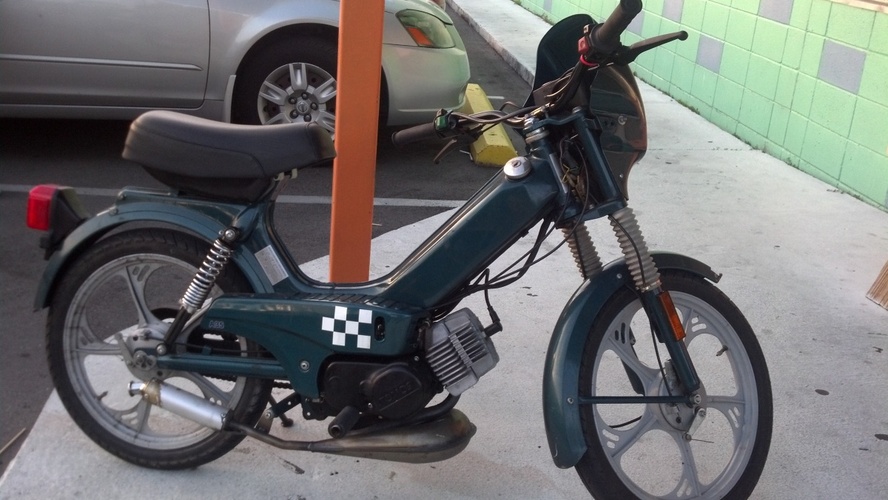Seahawk Teal - 2004 Tomos Targa LX