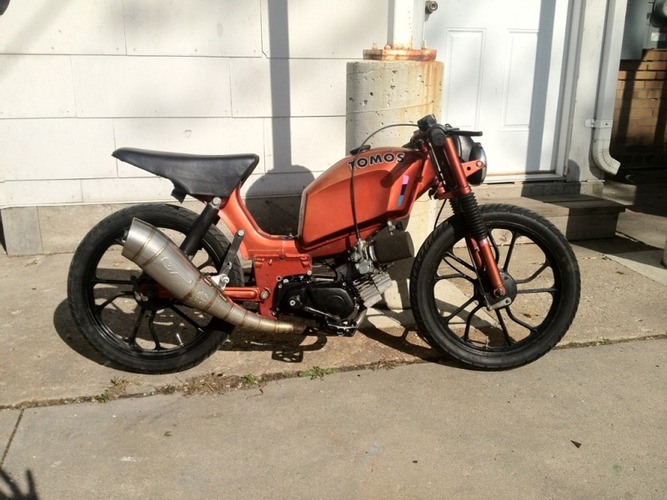 drop tank bullet - 1987 Tomos A-3 Bullet TT