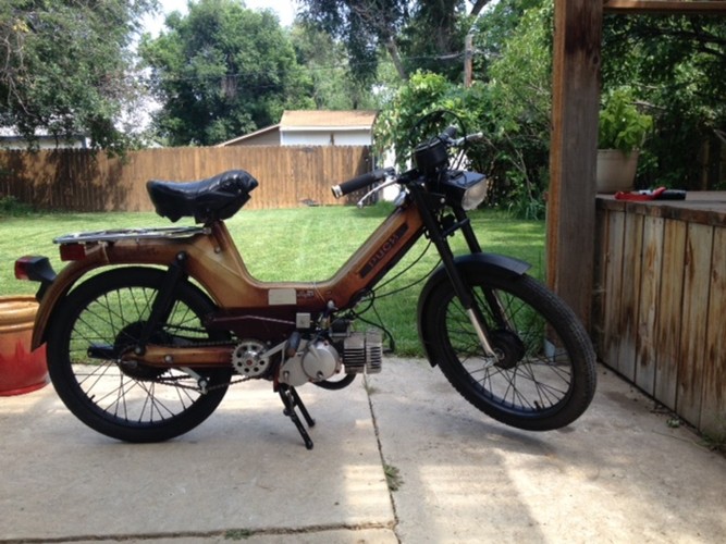 Faded Glory - 1977 Puch Newport
