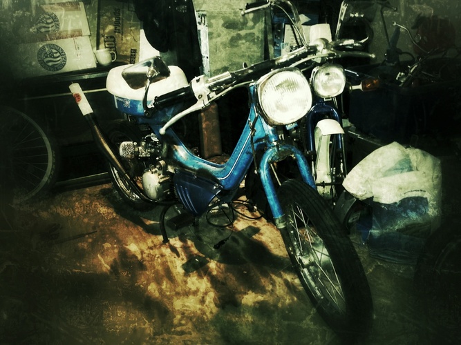 Blue Bullet - 1985 Suzuki FA50