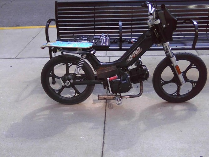 the bastard -  Tomos Targa