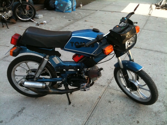 Blue - 1995 Tomos Targa TTLX