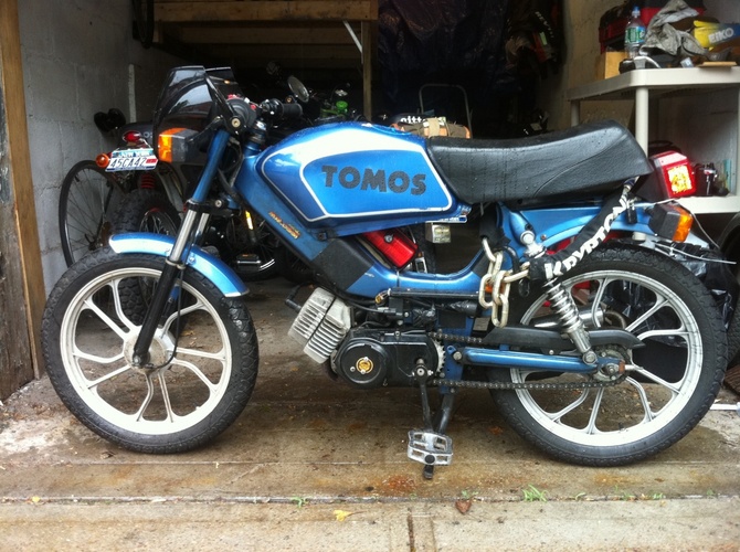 Blue - 1995 Tomos Targa TTLX