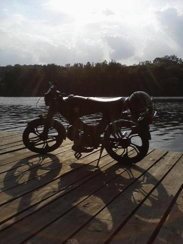 The Targent (DAM Riders) - 1995 Tomos Targa LX