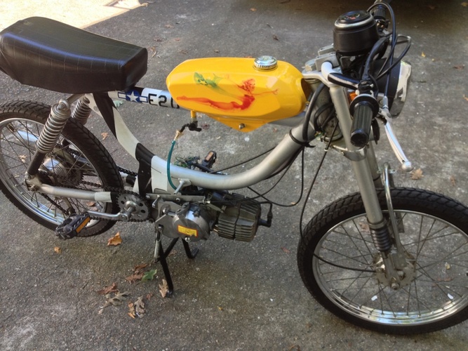 The P-51 Moped - 1978 Sears Free Spirit