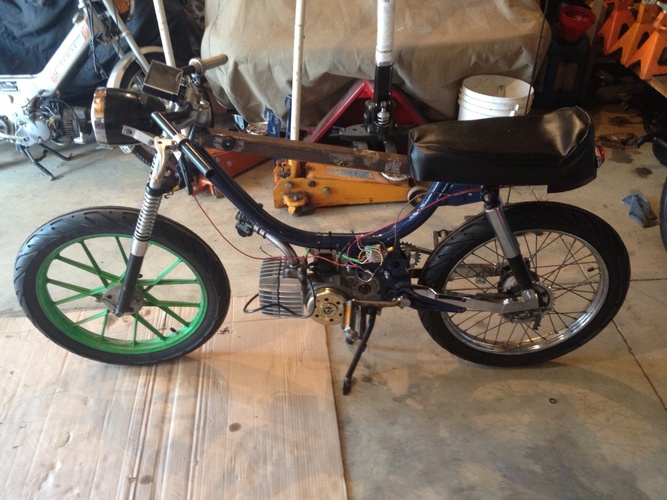 Custom cafe bike - 1978 J.C. Penney Pinto