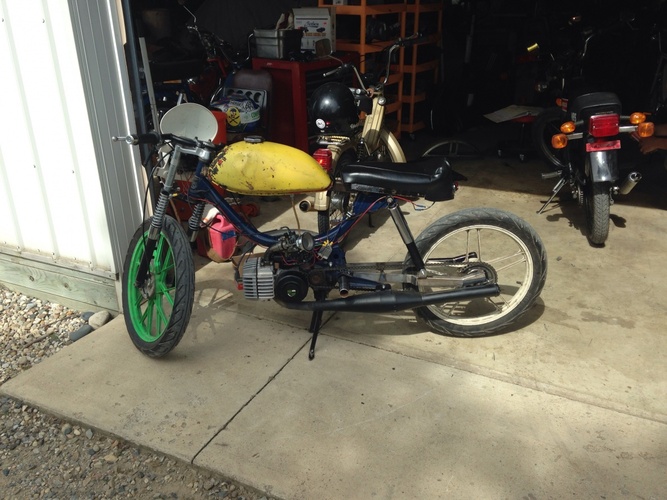 Custom cafe bike - 1978 J.C. Penney Pinto