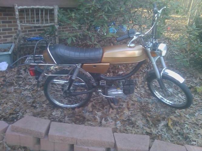 Orange puch - 1980 Puch Magnum MK II