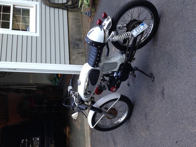 Mutt cafe racer - 1967 Honda SS50