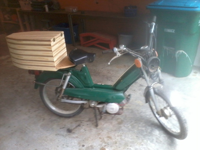 got wood? - 1978 Peugeot 103