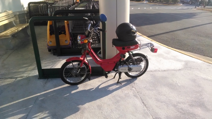 Lil' Red Devil - 1990 Suzuki FA50 Shuttle