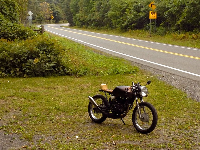 NS50f Cafe Racer - 1990 Honda PS50