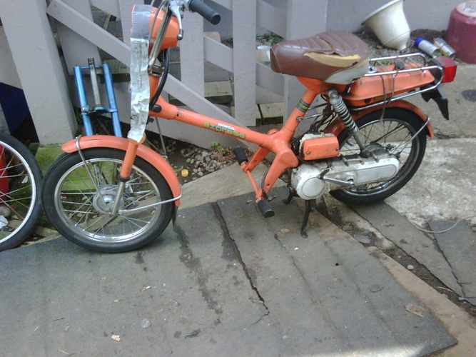The express - 1978 Honda Express NC50