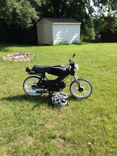 White wall, son! - 1998 Tomos Targa LX