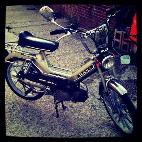 The Green Machine  - 1973 Puch Maxi