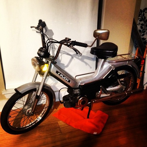 The Sliver Bullet - 1973 Puch Maxi