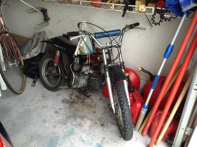 Puch magnum x - 1978 Puch Magnum X