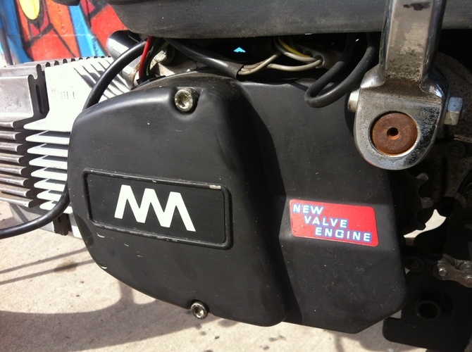 HOTTNESS (Cause my Hot wife rides it;)  - 1985 Motomarina Sebring