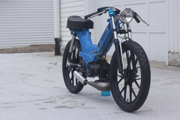 Winter  - 1977 Puch Maxi