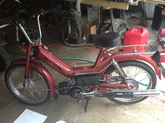 My First Child - 1980 Puch Newport II