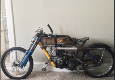 *Apocalypse Now* chain drive honda hobbit rat boardtracker - 1979 Honda Hobbit