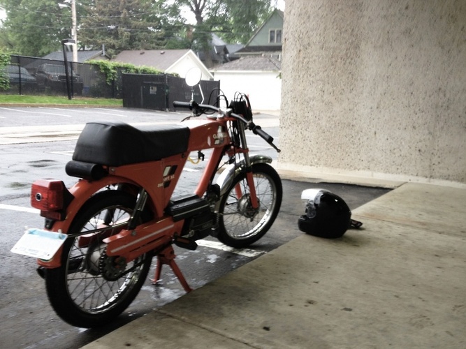 LV moped build - 1984 Garelli Super Sport