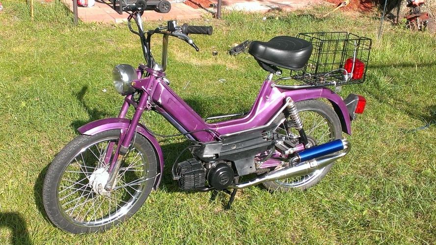 The purple haze  - 1979 Puch Maxi II