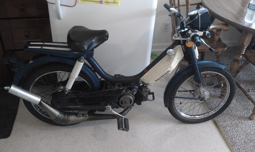 Blue Bandit - 1978 Honda Hobbit