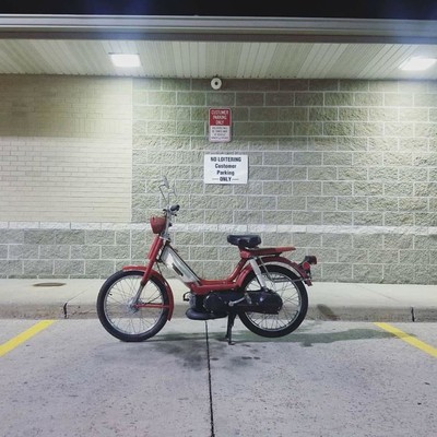 Lil Miss Banii the Hobbit - 1978 Honda PA50