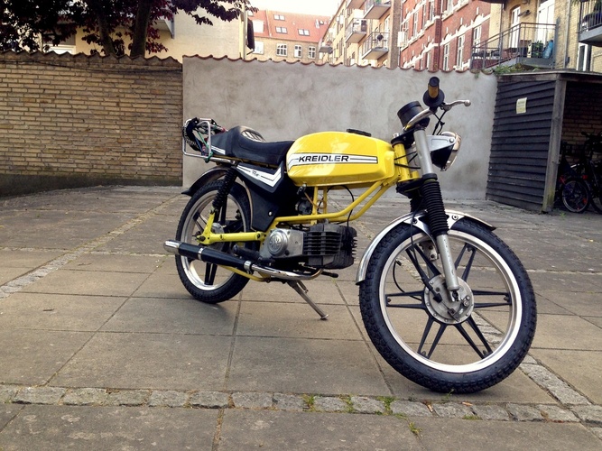 Hello Yellow! - 1980 Kreidler Flott