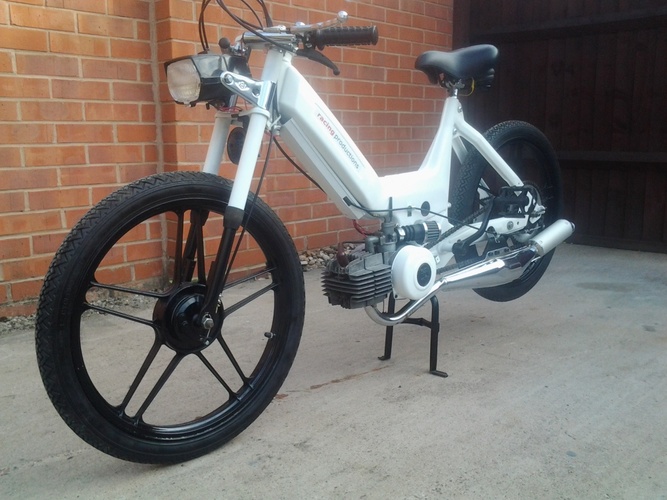 uno blanco - 1970 Puch Maxi