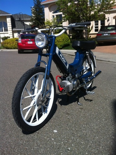 Euro blue - 1978 Puch Maxi