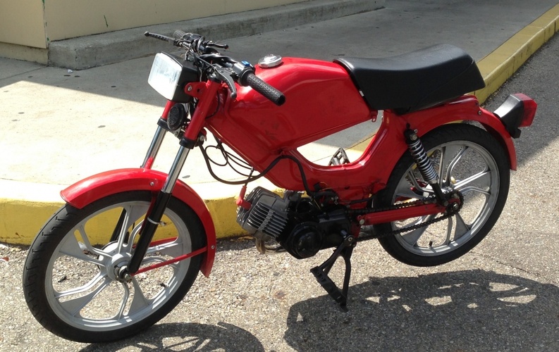 city ride - 1995 Tomos Targa LX