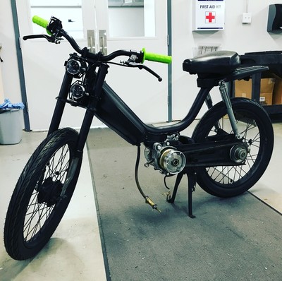 So I had these parts just lying around - 1978 Honda Hobbit