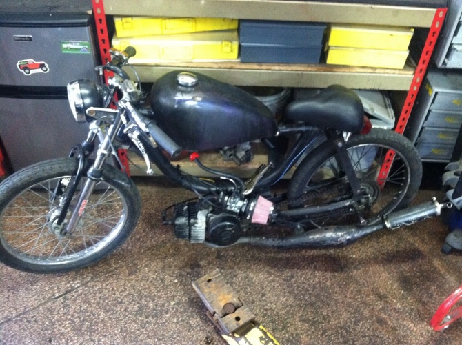 Hard Tail Magnum - 1980 Puch Magnum