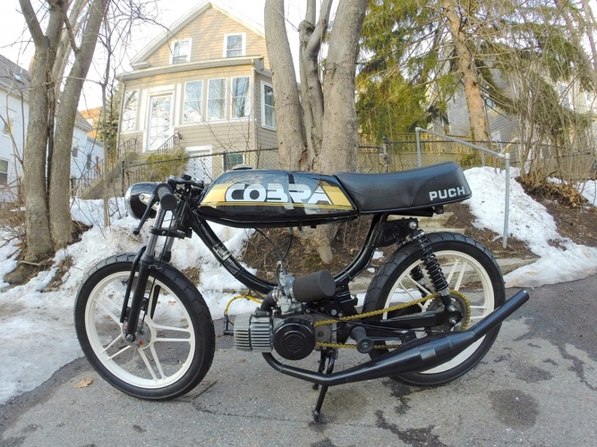 Black 84 Puch Cobra - 1984 Puch Cobra